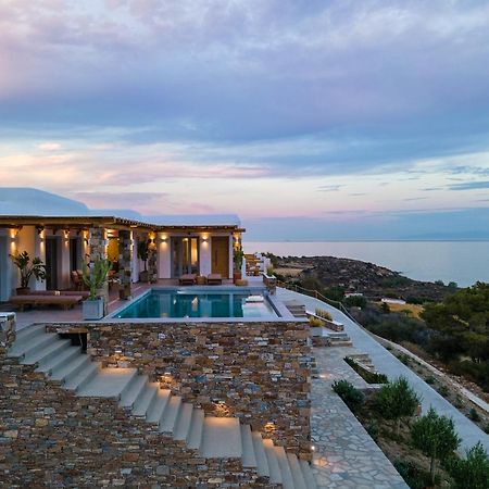Villa Lefko Megas Gialos - Nites Ngoại thất bức ảnh