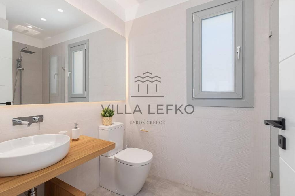 Villa Lefko Megas Gialos - Nites Ngoại thất bức ảnh