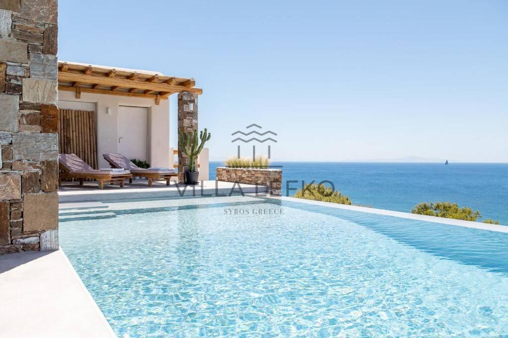 Villa Lefko Megas Gialos - Nites Ngoại thất bức ảnh