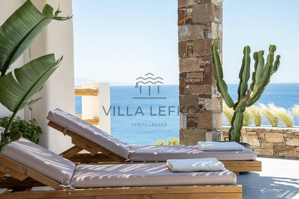 Villa Lefko Megas Gialos - Nites Ngoại thất bức ảnh
