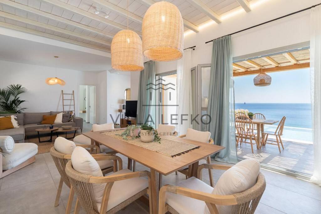 Villa Lefko Megas Gialos - Nites Ngoại thất bức ảnh