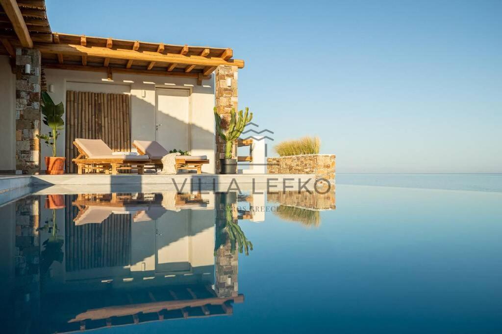 Villa Lefko Megas Gialos - Nites Ngoại thất bức ảnh