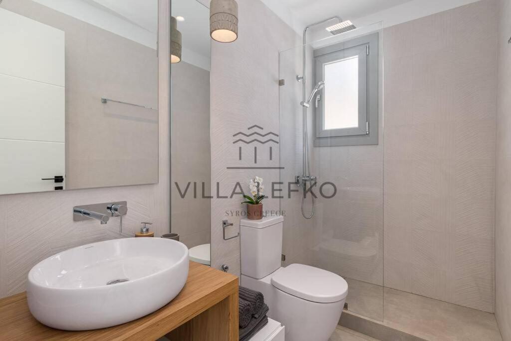 Villa Lefko Megas Gialos - Nites Ngoại thất bức ảnh
