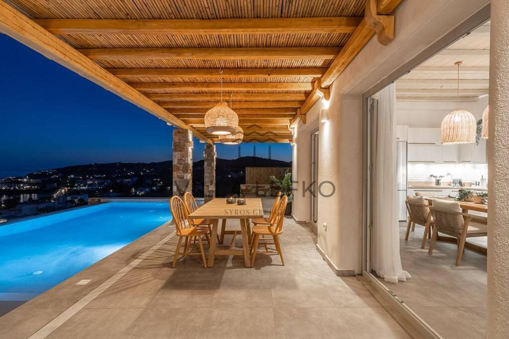 Villa Lefko Megas Gialos - Nites Ngoại thất bức ảnh