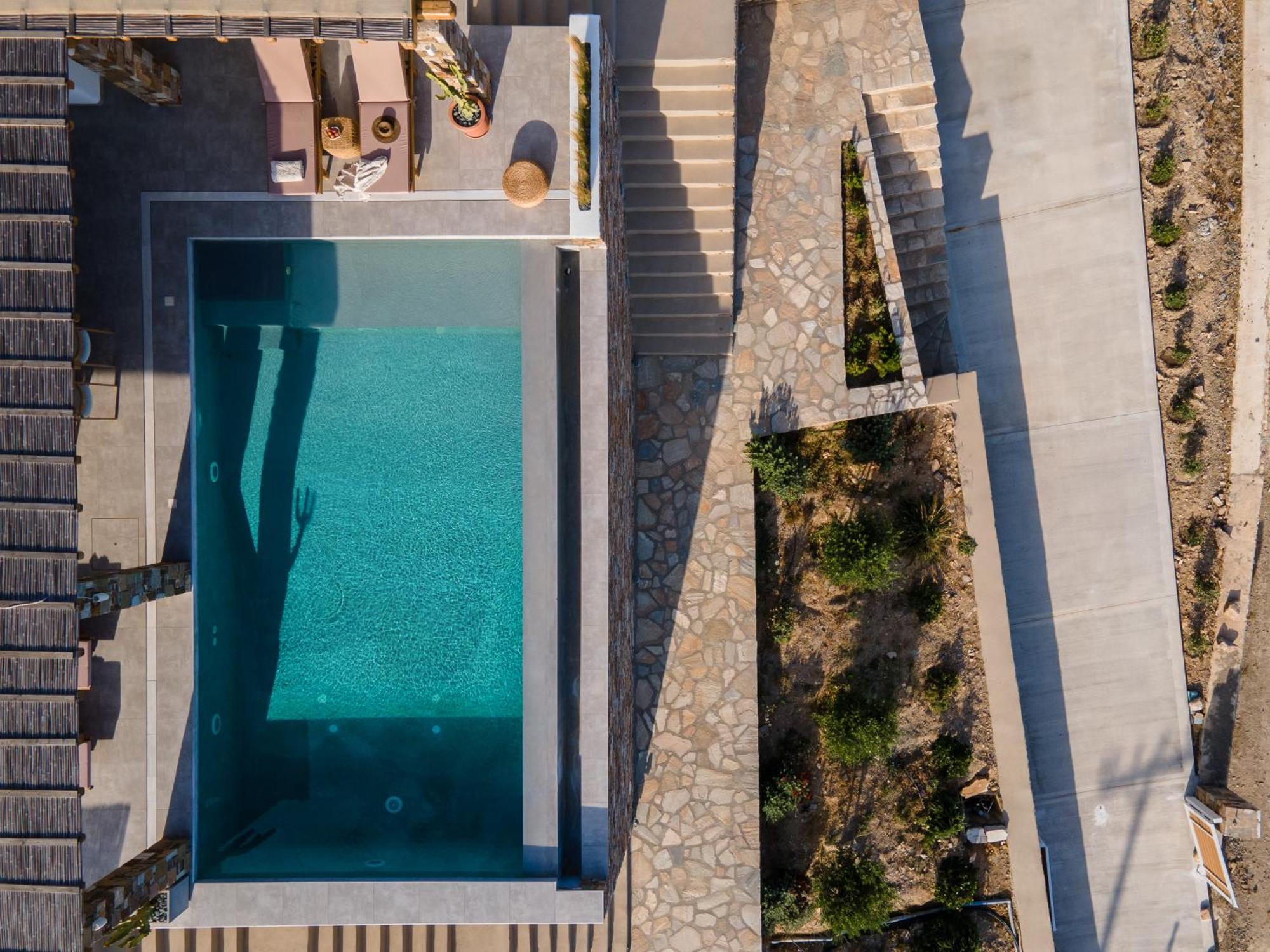Villa Lefko Megas Gialos - Nites Ngoại thất bức ảnh