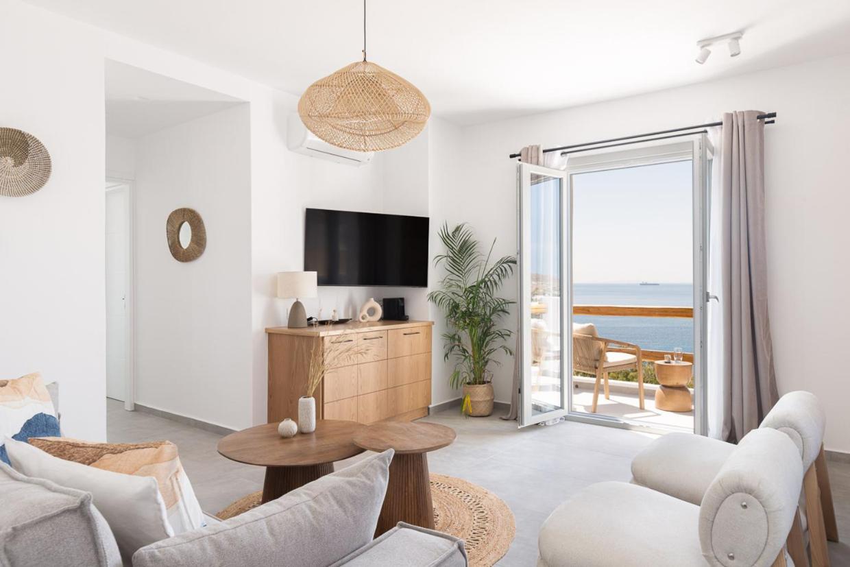 Villa Lefko Megas Gialos - Nites Ngoại thất bức ảnh